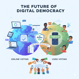 The Future of Digital Democracy: Why Aspec Hub is the Leading Choice for Secure Online and USSD Voting